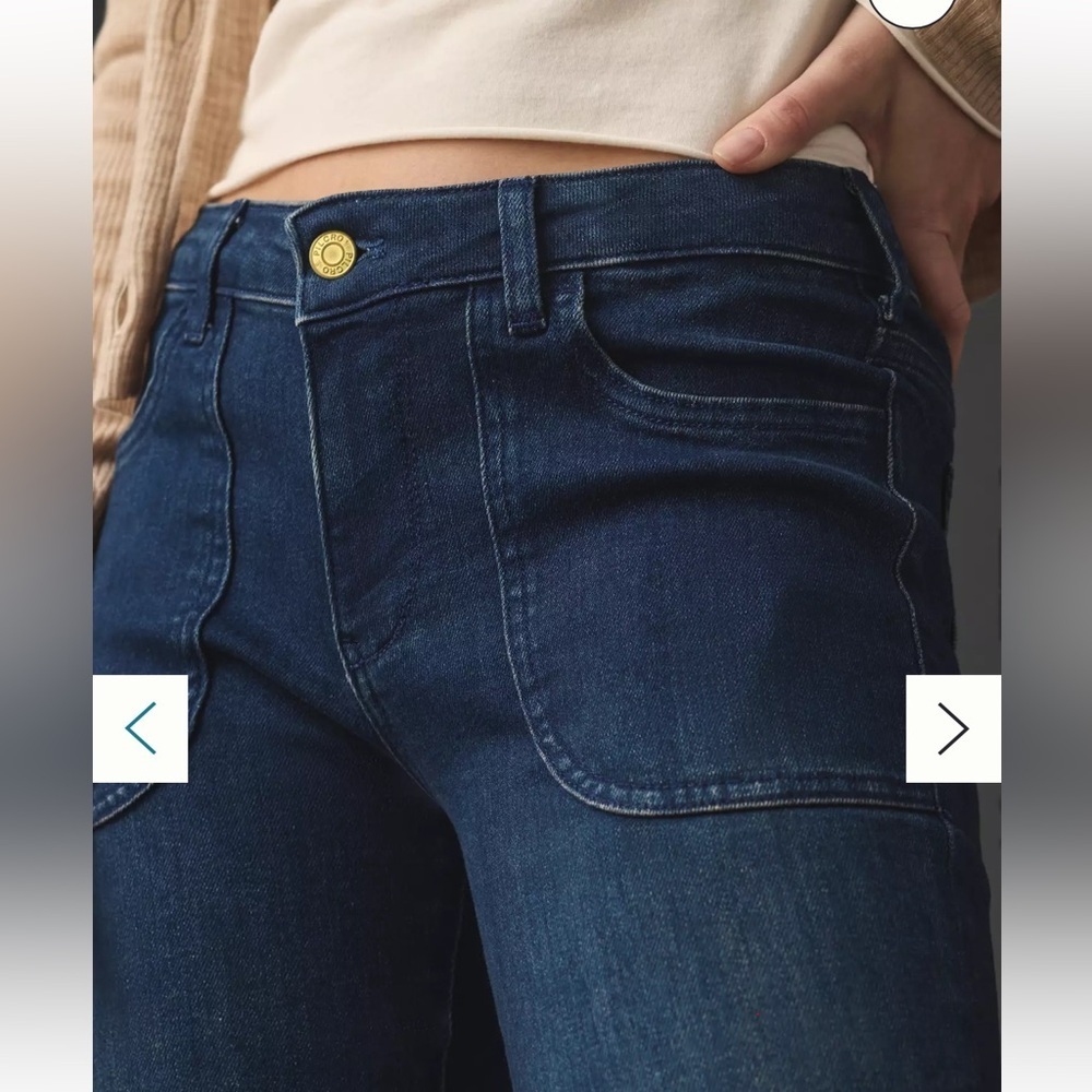 PILCRO by Anthropologie The Icon Low-Rise Flare Jeans - Picture 5 of 11